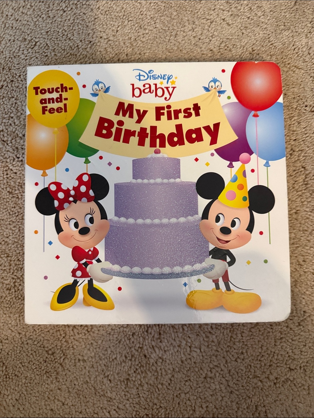 Disney Baby 🎈 My First Birthday Board Book